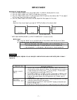 Preview for 7 page of Toshiba 26HL84 Service Manual