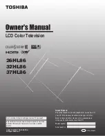 Toshiba 26HL86 Owner'S Manual предпросмотр