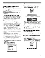 Предварительный просмотр 19 страницы Toshiba 26HLV66 - 26" LCD TV Operating Manual