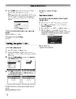 Предварительный просмотр 22 страницы Toshiba 26HLV66 - 26" LCD TV Operating Manual