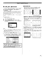 Предварительный просмотр 27 страницы Toshiba 26HLV66 - 26" LCD TV Operating Manual