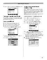 Предварительный просмотр 35 страницы Toshiba 26HLV66 - 26" LCD TV Operating Manual