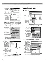 Предварительный просмотр 48 страницы Toshiba 26HLV66 - 26" LCD TV Operating Manual