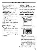 Предварительный просмотр 51 страницы Toshiba 26HLV66 - 26" LCD TV Operating Manual