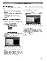 Предварительный просмотр 53 страницы Toshiba 26HLV66 - 26" LCD TV Operating Manual