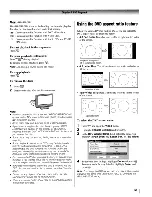 Предварительный просмотр 55 страницы Toshiba 26HLV66 - 26" LCD TV Operating Manual