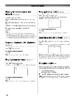 Предварительный просмотр 56 страницы Toshiba 26HLV66 - 26" LCD TV Operating Manual