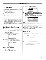 Предварительный просмотр 57 страницы Toshiba 26HLV66 - 26" LCD TV Operating Manual