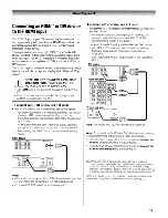 Предварительный просмотр 86 страницы Toshiba 26HLV66 - 26" LCD TV Operating Manual