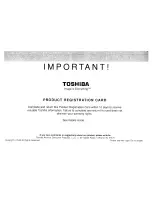 Предварительный просмотр 96 страницы Toshiba 26HLV66 - 26" LCD TV Operating Manual