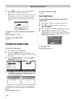 Предварительный просмотр 22 страницы Toshiba 26HLV66 - 26" LCD TV Operation Manual