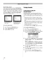 Предварительный просмотр 24 страницы Toshiba 26HLV66 - 26" LCD TV Operation Manual