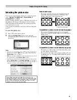 Предварительный просмотр 27 страницы Toshiba 26HLV66 - 26" LCD TV Operation Manual