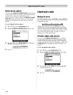 Предварительный просмотр 32 страницы Toshiba 26HLV66 - 26" LCD TV Operation Manual