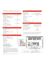 Preview for 2 page of Toshiba 26LV67 - 26" LCD TV Specifications