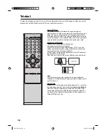 Предварительный просмотр 18 страницы Toshiba 26W300P Operating Instructions Manual