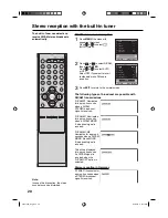 Предварительный просмотр 20 страницы Toshiba 26W300P Operating Instructions Manual