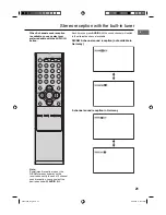 Предварительный просмотр 21 страницы Toshiba 26W300P Operating Instructions Manual