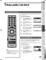 Preview for 23 page of Toshiba 26WL36P Owner'S Manual