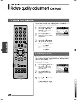 Preview for 26 page of Toshiba 26WL36P Owner'S Manual