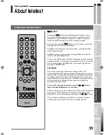 Preview for 35 page of Toshiba 26WL36P Owner'S Manual