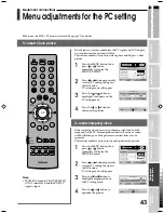 Preview for 43 page of Toshiba 26WL36P Owner'S Manual