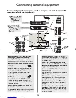 Preview for 6 page of Toshiba 26WL46 Series Owner'S Manual