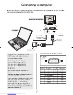 Preview for 7 page of Toshiba 26WL46 Series Owner'S Manual