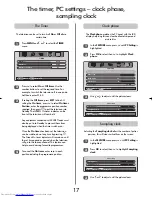 Preview for 17 page of Toshiba 26WL46 Series Owner'S Manual