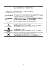 Preview for 3 page of Toshiba 26WL46B Service Manual