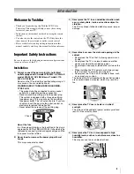 Предварительный просмотр 3 страницы Toshiba 26WL66A Owner'S Manual