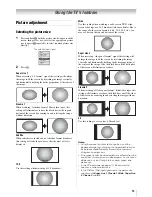 Предварительный просмотр 15 страницы Toshiba 26WL66A Owner'S Manual