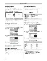 Предварительный просмотр 16 страницы Toshiba 26WL66A Owner'S Manual