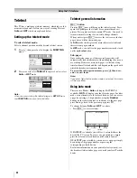 Предварительный просмотр 22 страницы Toshiba 26WL66A Owner'S Manual