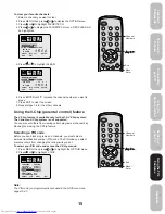 Preview for 15 page of Toshiba 27A33 Owner'S Manual