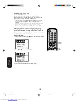 Preview for 12 page of Toshiba 27A34 - 27" CRT TV Owner'S Manual