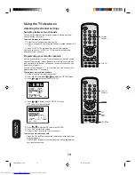 Preview for 14 page of Toshiba 27A34 - 27" CRT TV Owner'S Manual