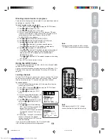 Preview for 19 page of Toshiba 27A34 - 27" CRT TV Owner'S Manual