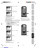 Preview for 23 page of Toshiba 27A34 - 27" CRT TV Owner'S Manual