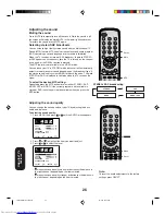 Preview for 26 page of Toshiba 27A34 - 27" CRT TV Owner'S Manual