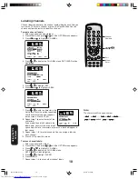 Предварительный просмотр 18 страницы Toshiba 27A35C Owner'S Manual