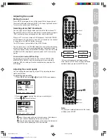 Предварительный просмотр 23 страницы Toshiba 27A35C Owner'S Manual