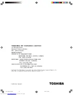 Предварительный просмотр 28 страницы Toshiba 27A35C Owner'S Manual