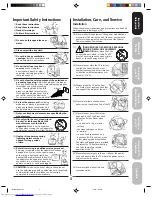 Предварительный просмотр 3 страницы Toshiba 27a44 Owner'S Manual