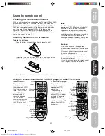 Предварительный просмотр 11 страницы Toshiba 27a44 Owner'S Manual