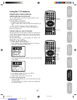 Предварительный просмотр 17 страницы Toshiba 27a44 Owner'S Manual