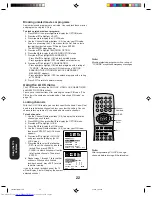 Предварительный просмотр 22 страницы Toshiba 27a44 Owner'S Manual