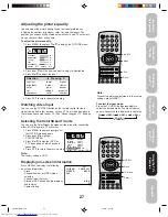 Предварительный просмотр 27 страницы Toshiba 27a44 Owner'S Manual