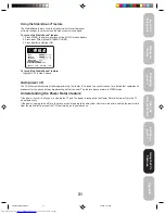 Предварительный просмотр 31 страницы Toshiba 27a44 Owner'S Manual