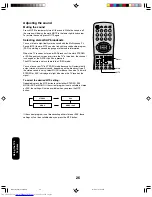 Предварительный просмотр 26 страницы Toshiba 27A45C Owner'S Manual